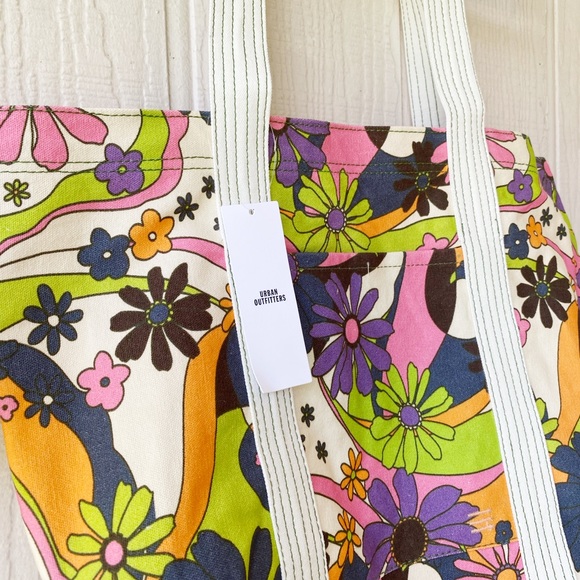 NEW UO Basic Printed Tote Bag - Picture 7 of 10